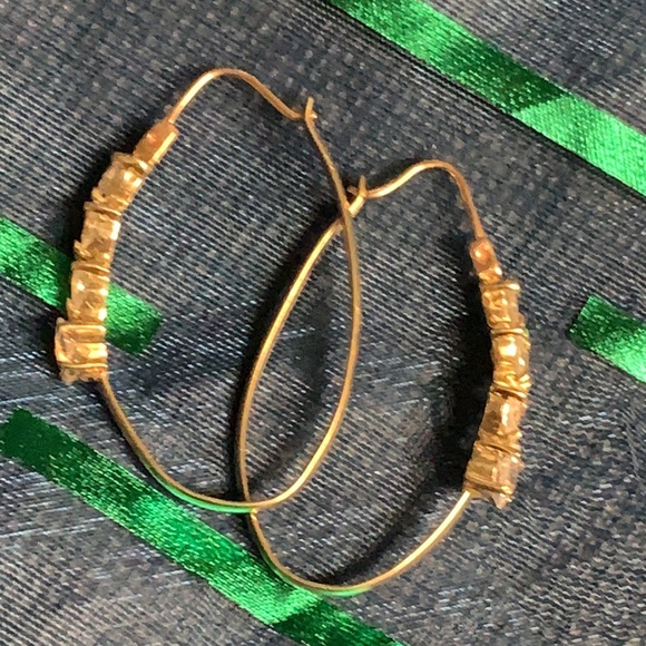 ❌SOLD❌Kay 14K Earrings Hoops 🌷 - Picture 8 of 13